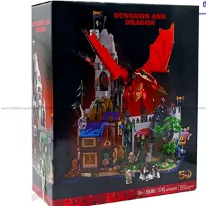 لگو سیاه چال و آزدها 3745 قطعه مدل Dungeon And Dragon 88080