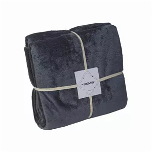 پتو velvet مایسا 160*180 طوسی تیره