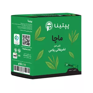 چای ماچا تشریفاتی پلاس پپتینا جعبه 30 ساشه ای