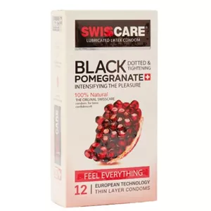 کاندوم سوئیس کر مدل Black Pomegranate
