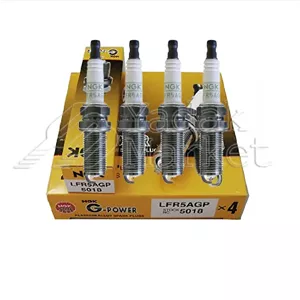 شمع موتور سوزنی پلاتینیوم پایه بلند NGK کد 5018 LFR5AGP بسته 4 عددی مناسب برای تویوتا اف جی کروز 4000CC