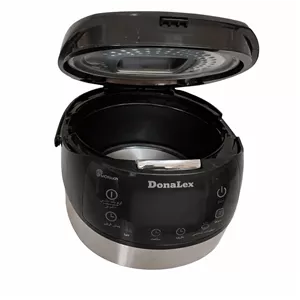 مولتی کوکر دونالکس مدل DONALEX DN-900W کد P-0009(بدون کارتن) مشکی نقره ای