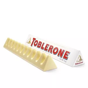 شکلات سفید تابلرون با عسل و مغز بادام 100 گرم TOBLRONE