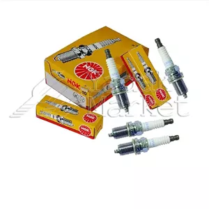 شمع موتور انژکتوری پایه کوتاه گرم NGK کد BKR5ES 2460 بسته 4 عددی مناسب برای پژو آردی