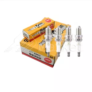 شمع موتور تک پلاتین انژکتوری NGK کد BKR6E 6962 بسته 4 عددی مناسب برای پژو آردی