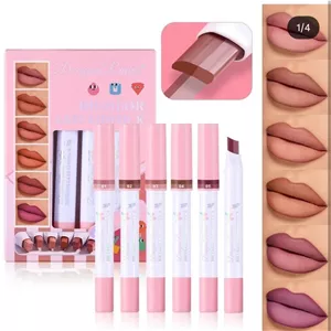 رژ لب استیکی دراگون رانی مدل BICOLOR کد رنگ 5