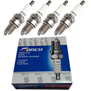 شمع موتور کاربرات تورچ کد F6RTC بسته 4 عددی مناسب برای نیسان کاربرات