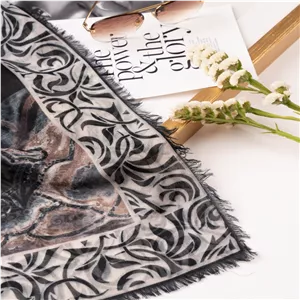 روسری سوپر نخ 2448 مشکی