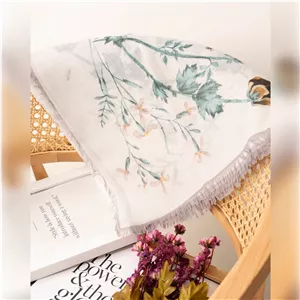 روسری سوپر نخ 2438 کرم روشن