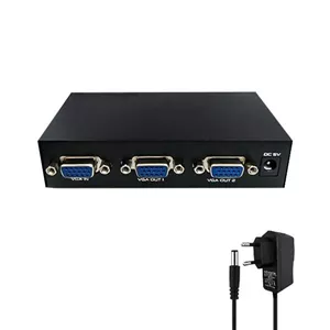 اسپیلیتر 2 پورت VGA آداپتوردار مدل 2002