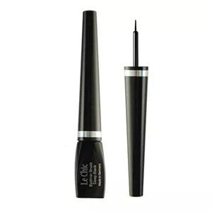 لچیک خط چشم کوزه ای مویی lechic eyeliner brush deep black