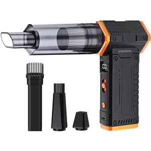جارو شارژی و پرزگیر پرودو مدل 2In-1 Air Duster & Vacuum Cleaner with 4 Replaceable Nozzles