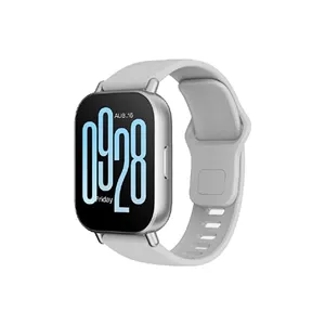 ساعت هوشمند شیائومی مدل Redmi Watch 5 Active با بدنه فلزی و ضد آب با گارانتی شرکتی( با ضمانت اصالت کالا) بدنه نقره ایی بند سفید