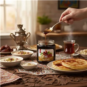 سه شیره طبیعی انگور و خرما و توت تورکه - 500 گرم