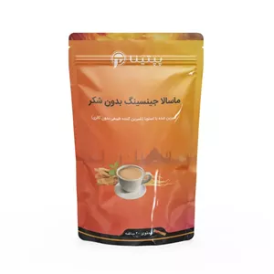 چای ماسالا با جینسینگ تشریفاتی بدون شکر و شیرین شده با استویا پپتینا پاکت 20 ساشه ای