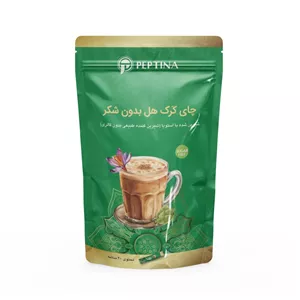 چای کرک هل بدون شکر و شیرین شده با استویا پپتینا پاکت 20 ساشه ای