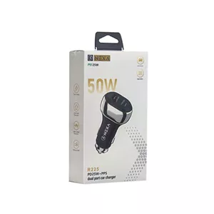 شارژر فندکی Nexa 2USB-C PD 50W مدل R225