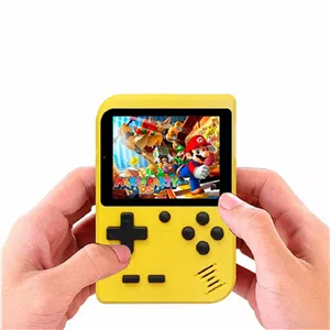کنسول بازی پرتابل مدل GAME BOX SUP دارای 400 بازی زرد