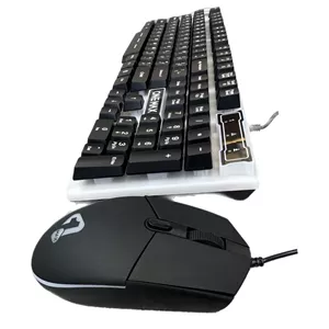 کیبورد و ماوس گیمینگ وان مکس مدل OM-G6100