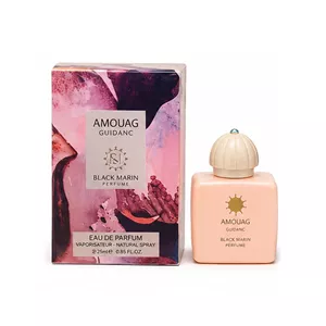 ادکلن جیبی زنانه بلک مارین BLACK MARIN مدل AMOUAG GUIDANC آمواج گایدنس حجم 25 میلی لیتر