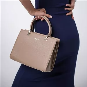 کیف دستی زنانه دیوید جونز مدل David Jones CM7398 کرم
