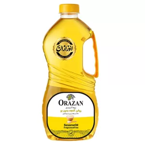 روغن کنجد بدون بو 1500 میلی لیتری اورازان