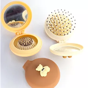 برس تاشو آینه دار مسافرتی