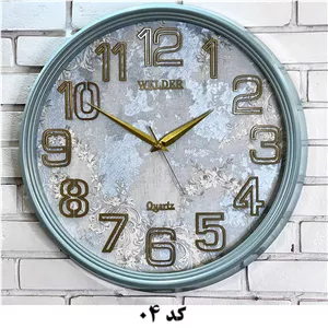 ساعت دیواری ولدر کد 5523 کد 4