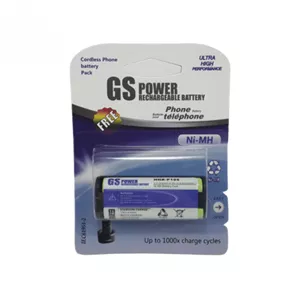 باتری شارژی تلفنی (P105) 2.4 ولت 830 میلی آمپر GS power