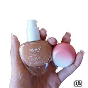 رژگونه مایع پمپی آرت اسکین شماره 02