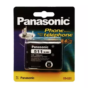 باتری شارژی تلفنی (P511) 3.6 ولت 1500 میلی آمپر Panasonic