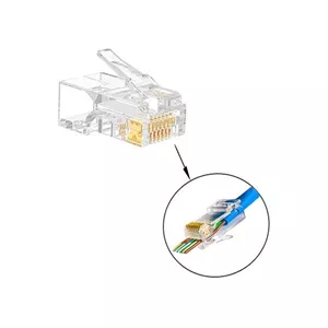 سوکت شبکه AMP OPEN END CAT6
