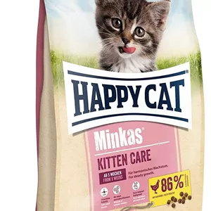 غذا خشک بچه گربه هپی کت Happy Cat طعم مرغ 10 کیلویی