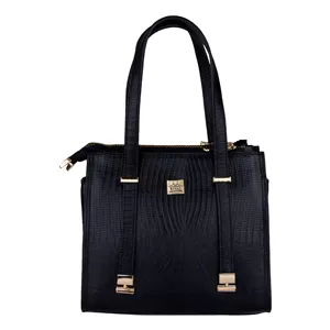 کیف دستی زنانه رویال چرم W109.2 مشکی