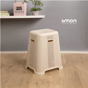 چهارپایه ی 50 سانتی متری طرح بافت لیمون موکایی