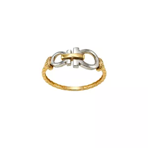 انگشتر طلا مدل امگا کد RN01-003225401 سایز 54 وزن 1.31 گرم