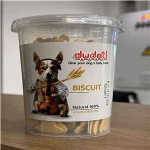 تشویقی سگ بیسکویتی دودوتی با طعم گندم وزن 150 گرم – Dudoti