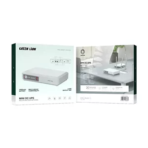 شبکه چند منظوره UPS مینی DC گرین لاین مدل Green Lion Mini DC UPS Multifunction Network GNMDCUPS