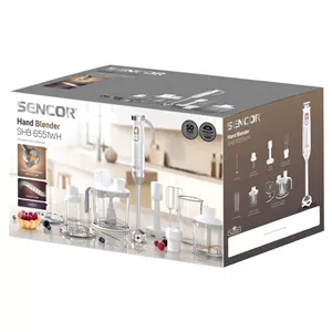 گوشت کوب برقی چندکاره 1500 وات سنکور مدل SHB 6551WH
