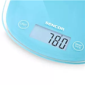 ترازو آشپزخانه دیجیتال سنکور مدل SKS 32BL حداکثر ظرفیت قابل اندازه‌گیری 5 کیلوگرم با دقت اندازه‌گیری 1 گرم