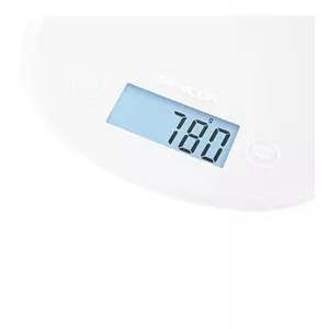 ترازو آشپزخانه دیجیتال سنکور مدل SKS 30WH حداکثر ظرفیت قابل اندازه‌گیری 5 کیلوگرم با دقت اندازه‌گیری 1 گرم