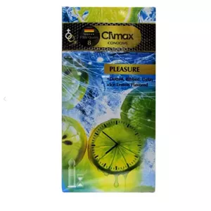 کاندوم خاردار شیاردار و تاخیری کلایمکس مدل Pleasure بسته 12 عددی