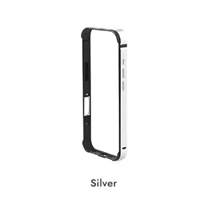 بامپر کوتتسی مدل IH-096 مناسب برای گوشی موبایل اپل Iphone 17 رنگ نقره ای