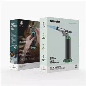 فندک اتمی ضد باد پرو گرین لاین مدل Jet Flame Pro (GNJTFLMPROLBK)
