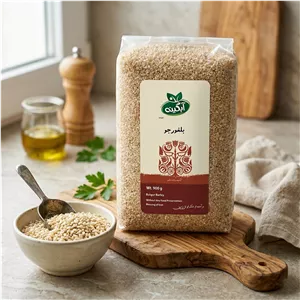 بلغور جو ارگانیک آبگینه - 900 گرم