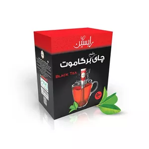 چای سیاه با طعم برگاموت بسته 50 عددی رابسین