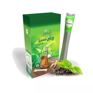 چای سبز بسته 15 عددی رابسین