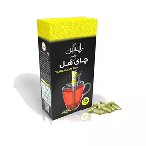 چای سیاه با طعم هل بسته 15 عددی رابسین