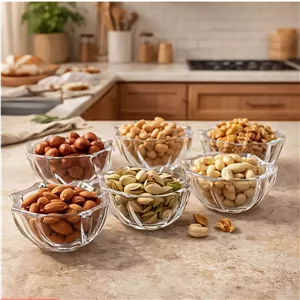 ست پیاله بلور اسکوئر 6 عددی