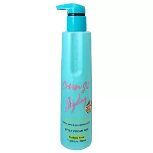 کرم ژل موی فر حالت دهنده و ضدریزش نانوگلوبال (آبی) nanoglobal cream gel styling حجم 350 میلی لیتر
